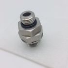 NPT Male Thread Hydraulic  1/4"  Stainless Steel Hose Adapter