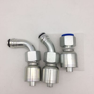 ข้อต่อท่อไฮโดรลิค JIC NPT แรงดันสูงแบบใช้ซ้ำได้