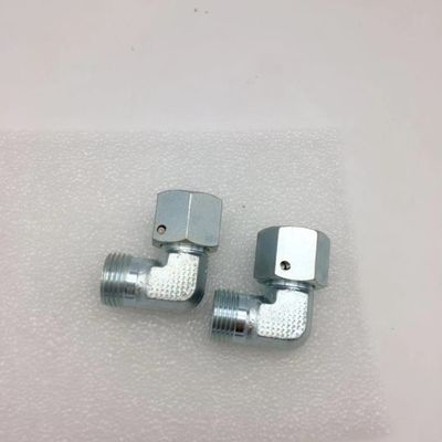 ข้อต่อท่อเมตริกข้อต่อข้อต่อข้อต่อข้อศอก 90 องศา JIC NPT Hydraulic